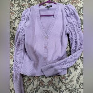 Express Lilac Women's Cardigan